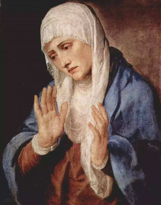 祭坛画有威尼斯弗拉里教堂的《圣母升天》(1516～1518)这是一幅高6